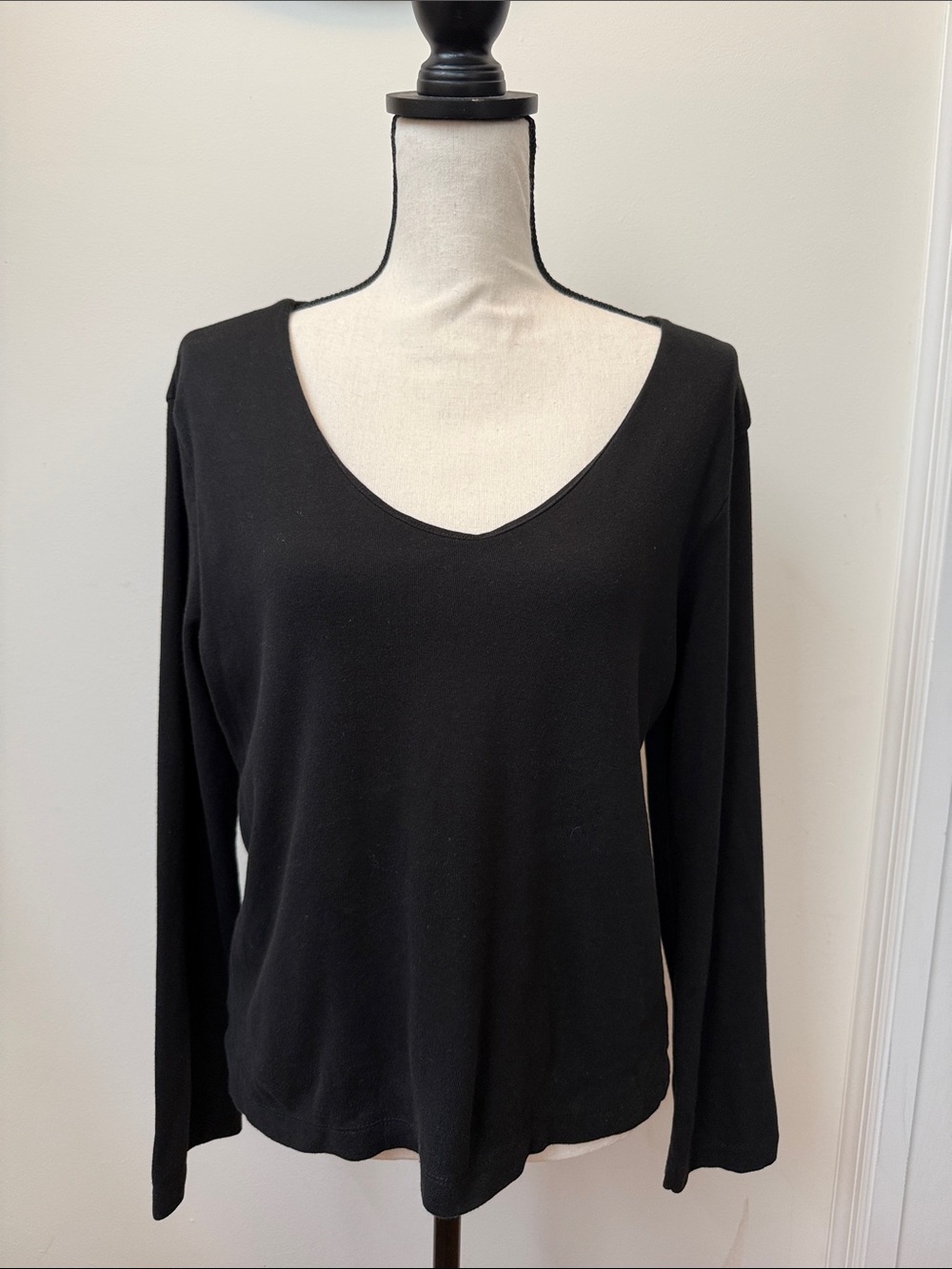 The Limited Black V-Neck Top